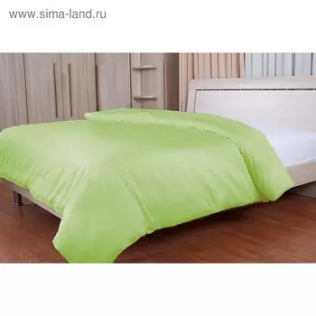 Пододеяльник на молнии, размер 145х210 см, цвет лайм