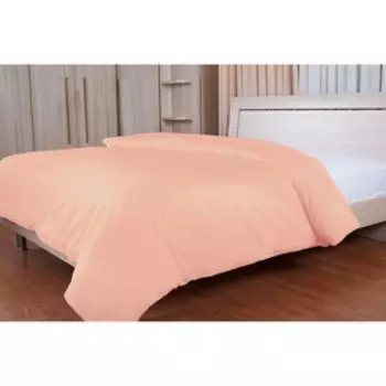 Пододеяльник на молнии, размер 175х210 см, цвет розовый