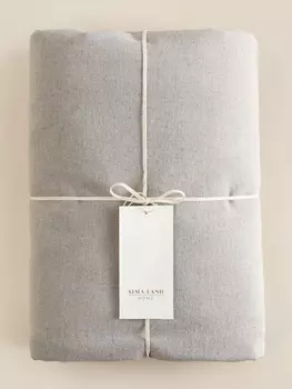 Пододеяльник SL Home Linen collection 180*220 см , цв.серый, лён30%/хлопок70%