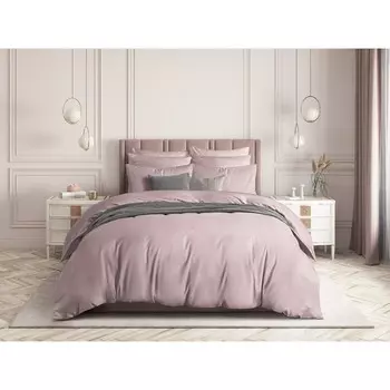 Пододеяльник Verbena, размер 175х215 см, цвет розовый