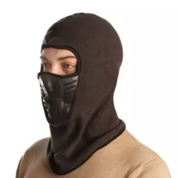 Подшлемник с начесом, размер универсальный, серый