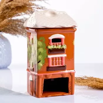 Подставка" Чайный домик" 21см МИКС