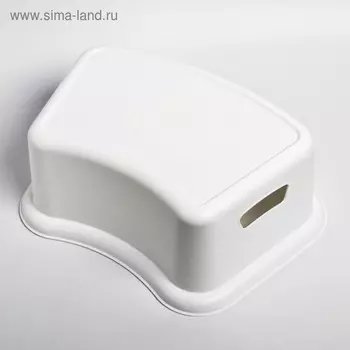 Табурет - подставка детский, белый