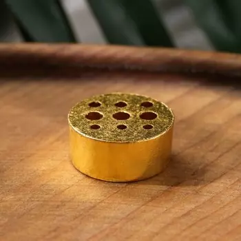 Подставка для благовоний, 1,9 х 0,9 см, медная