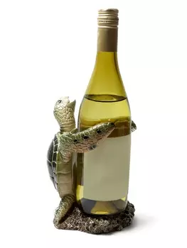 Подставка под бутылку TAKE IT EASY «Черепаха», полистоун, зелёная, 121119 см