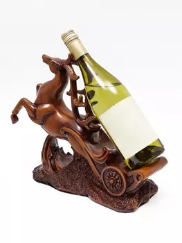 Подставка под бутылку TAKE IT EASY «Олень», полистоун под дерево, 171228 см