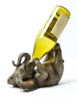 Подставка под бутылку TAKE IT EASY «Слоник», полистоун, 211115 см