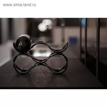 Подставка для бутылок Guzzini Cuvee, цвет чёрный