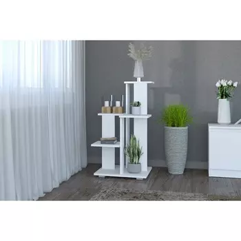 Подставка для цветов №1, 500500852 мм, цвет белый