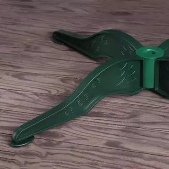 Подставка для искусственной ёлки (d=2,5 см), большая, d=68 см, цвет тёмно-зелёный