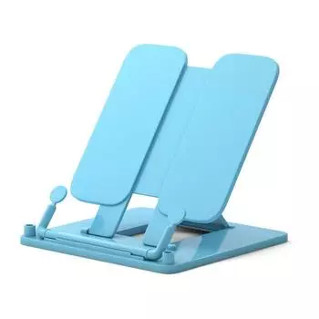 Подставка для книг ErichKrause Pastel, пластиковая, голубая