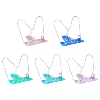 Подставка для книг СТАММ "Премиум", пастельные цвета, микс