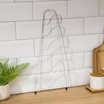 Подставка для крышек подвесная, 19,5946 см, белый