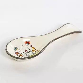 Подставка для ложки Elrington «Полосатый кот», 24.4х9.2 см