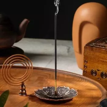 Набор подставок для благовоний TAKE IT EASY «Жасмин», цвет медный, D = 8.8 см