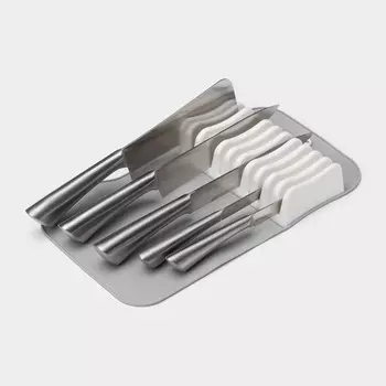 Подставка для ножей Griten, 37.5205 см, серая