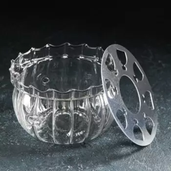 Подставка-подогрев под чайник Magistro «Диана», 12.58 см, стекло