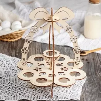 Подставка деревянная для яиц пасхальная, 9 ячеек, 222229 см