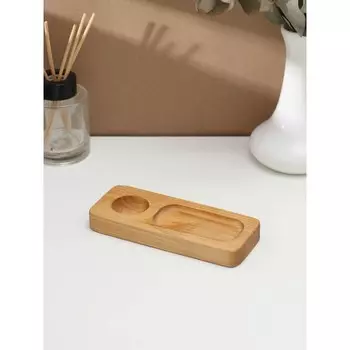 Подставка для яйца с солонкой под специи Adelica, 1561.8 см, берёза