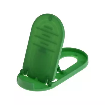 Подставка для телефона Luazon, складная, овальная, регулируемая высота, зелёная