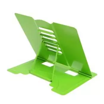 Подставка для учебников и книг металлическая 21 x 19 см, deVENTE Play Football, вес 500 г, с противоскользящими ножками, зеленый