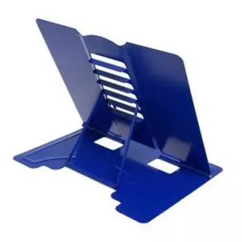Подставка для учебников и книг металлическая 21 x 19 см, deVENTE Street Racing, вес 500 г, с противоскользящими ножками, синий