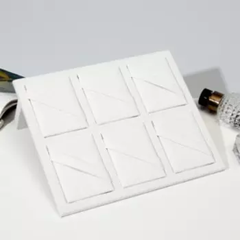 Подставка для украшений 2420, 6 карманов, цвет серый