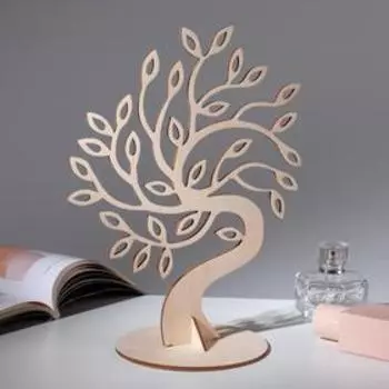 Подставка для украшений «Ивушка» 24190,3, толщина 3 мм, цвет бежевый