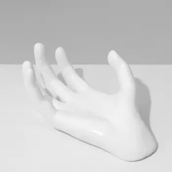 Подставка универсальная для мелочей «Ладонь», 17127 см, белая