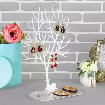 Подставка универсальная «Олень», 251541 см, прямоугольное основание, белая