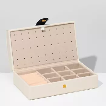 Подставка для украшений «Шкатулка» раздвижная, 179,56, цвет бежевый