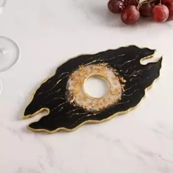 Подставка для вина и бокалов «Звездная ночь», 25 х 0,6х 13 см