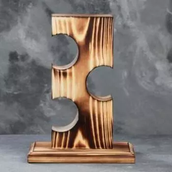 Подставка для вина "Ледж", светлая, 24×14×34 см