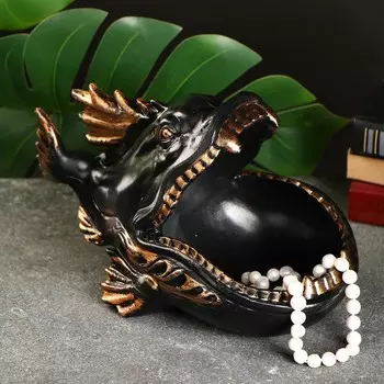 Подставка для мелочей «Пиранья», полистоун, 181628 см