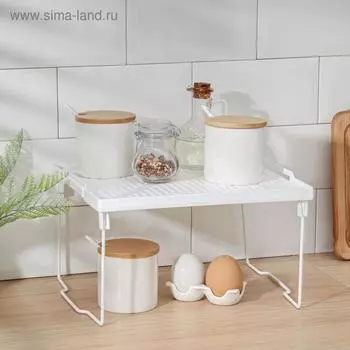 Подставка на металлических ножках «Лофт», 29.52617.2 см, белая