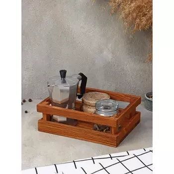 Подставка - органайзер деревянная для специй Adelica, 21166,5 см, дуб