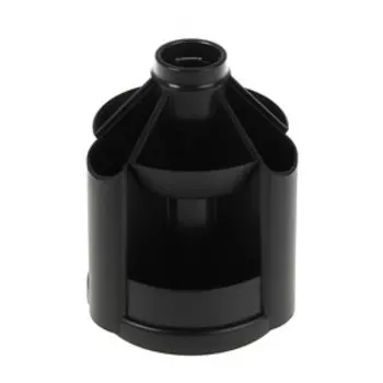 Подставка-органайзер ErichKrause Mini Desk, без наполнения, чёрная