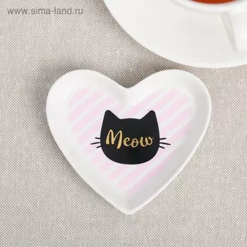 Подставка под чайный пакетик «Кот», 109 см