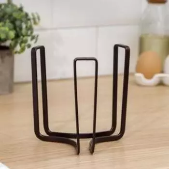 Подставка под чашки Доляна, 13×14 см, цвет коричневый