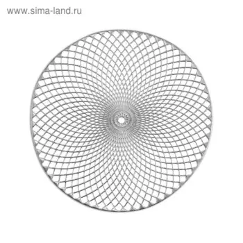 Подставка под горячее 38 см, серебро