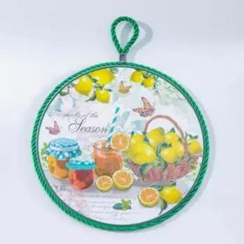 Подставка под горячее «Натюрморт», d=19,8 см