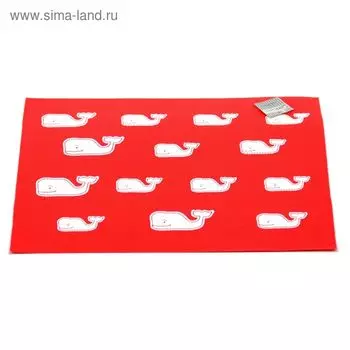 Подставка под горячее, полимер, 30 х 40 см