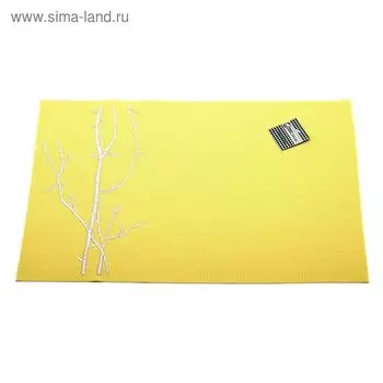 Подставка под горячее, полимер, 30 х 40 см