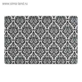 Подставка под горячее, размер 43,5х28,5 см, цвет чёрный