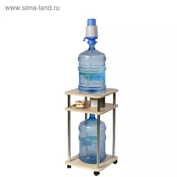 Подставка под кулер, 400 × 400 × 750 мм, цвет дуб белёный