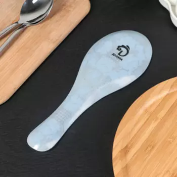 Подставка стеклянная под ложку Доляна «Синева», 23,58,3 см