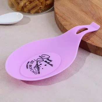 Подставка под ложку Дорого внимание «Дом», силикон, 20 х 9 см