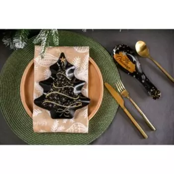 Подставка под ложку новогодняя «На счастье», 21.47.5 см