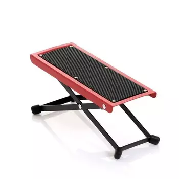 Подставка под ногу гитариста, красная, 25.510.512.5-25.5 см