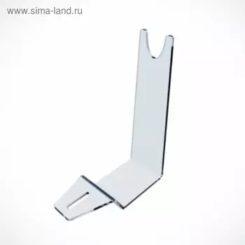 Подставка под ножи 16*6*20 прямая, оргстекло 4,5 мм, прозрачный, В ЗАЩИТНОЙ ПЛЁНКЕ